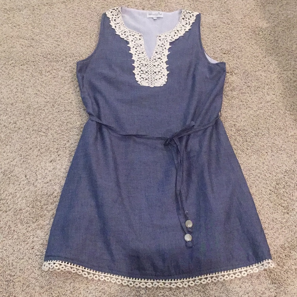Mud pie chambray dress